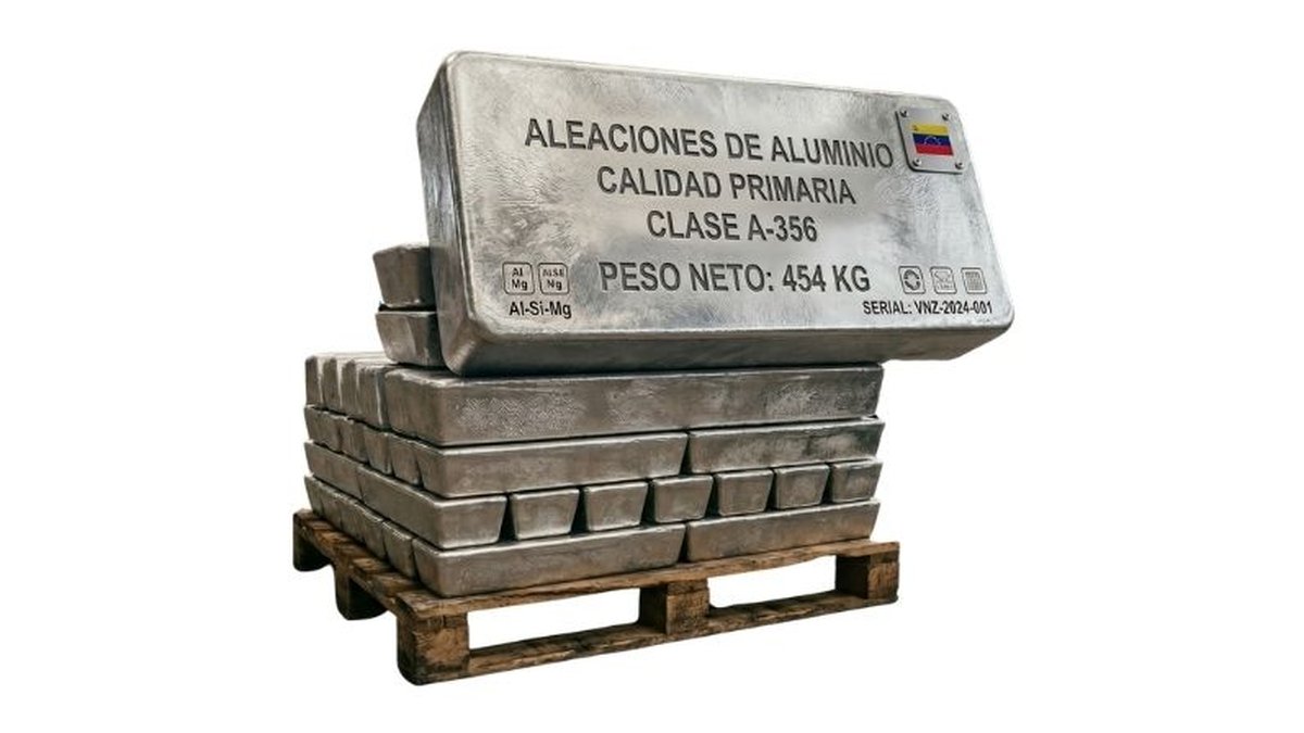 Lingote de aleaciones de aluminio de 454 kg